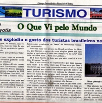 Por que explodiu o gasto de turistas brasileiros no exterior?