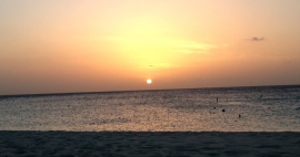 Por do Sol em Eagles Beach