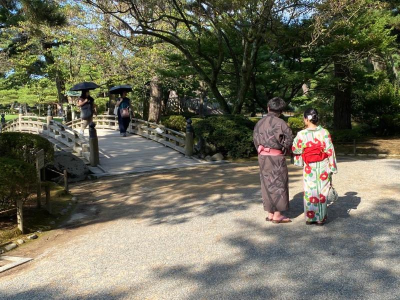 Kanazawa e o Kenrokuen garden