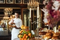 Café da manhã é uma arte no hotel Fouquet`s Paris